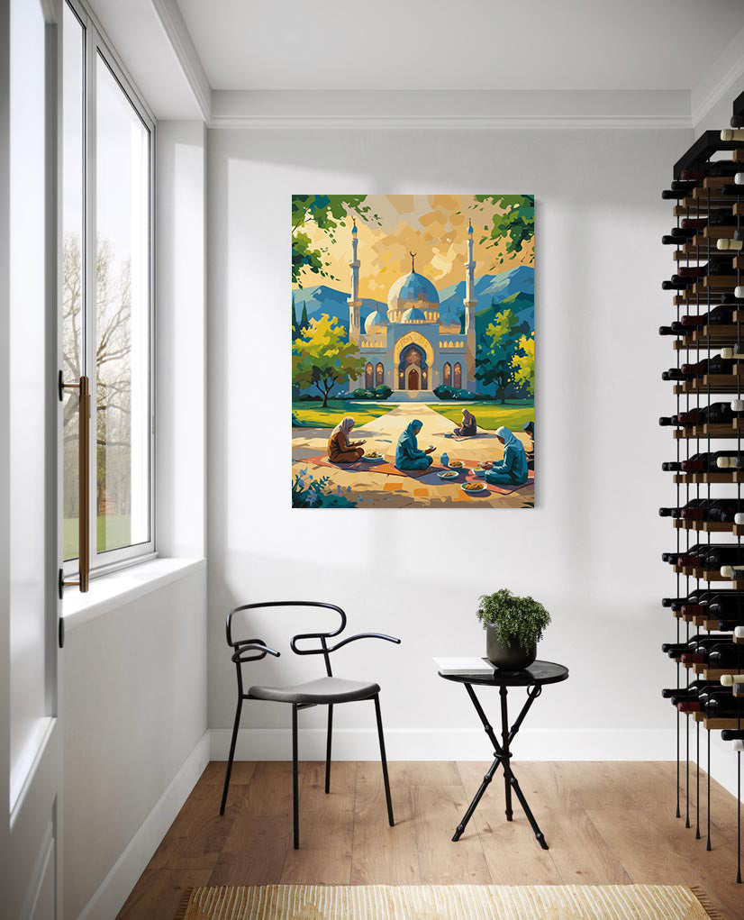 Set Pictură pe numere – Sărbătoarea De Ramadan 6351