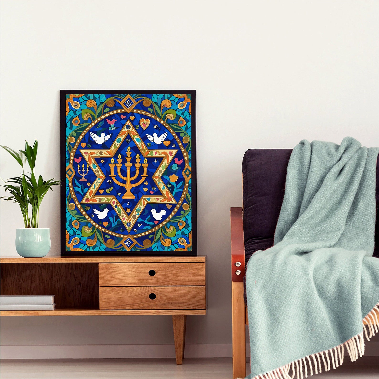 Set Pictură pe numere – Steaua Lui David 6355