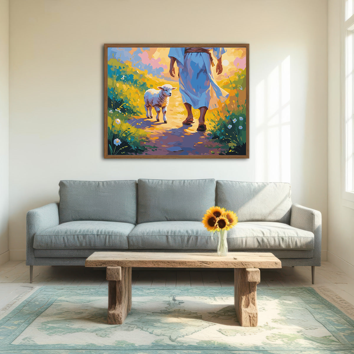 Set Pictură pe numere – Bunul Păstor 6358