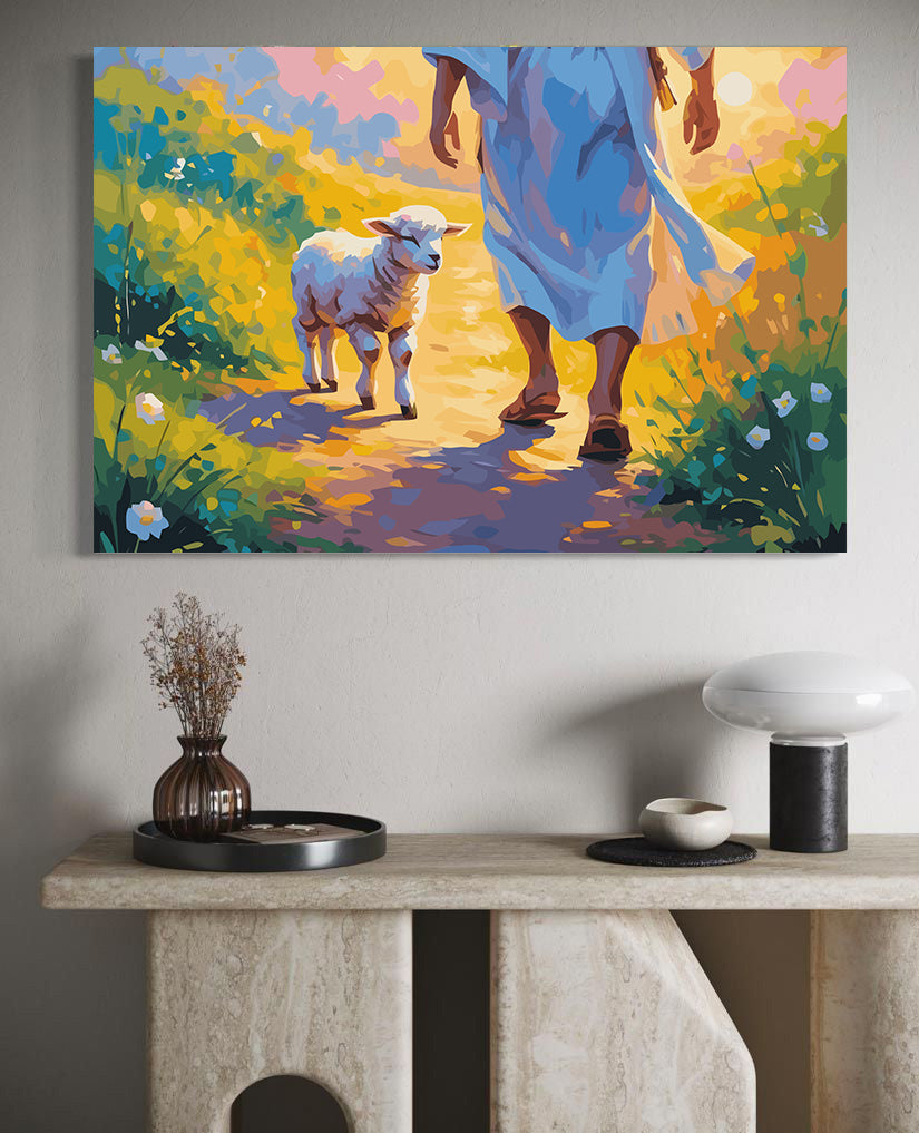 Set Pictură pe numere – Bunul Păstor 6358