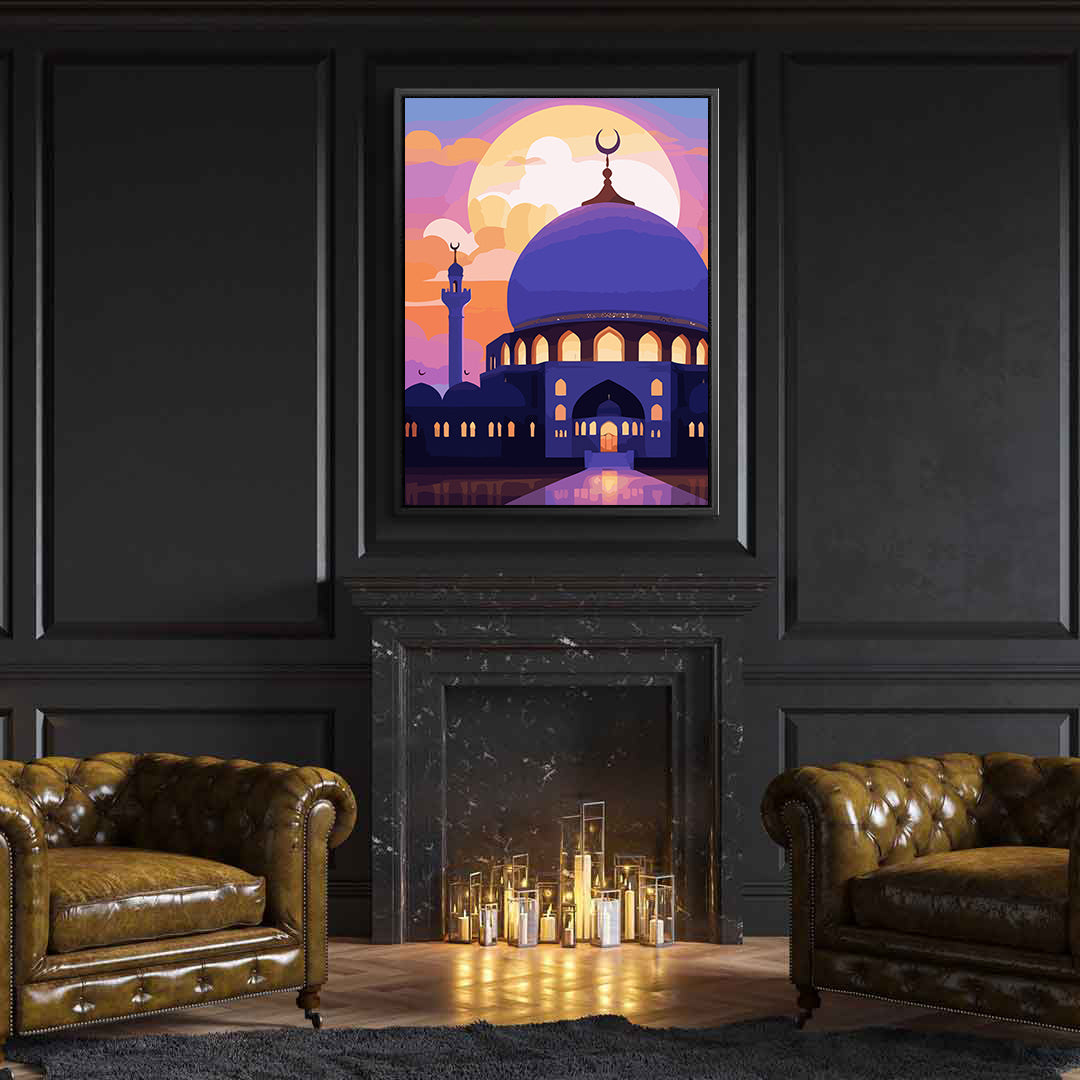 Set Pictură pe numere – Apus Islamic 6365