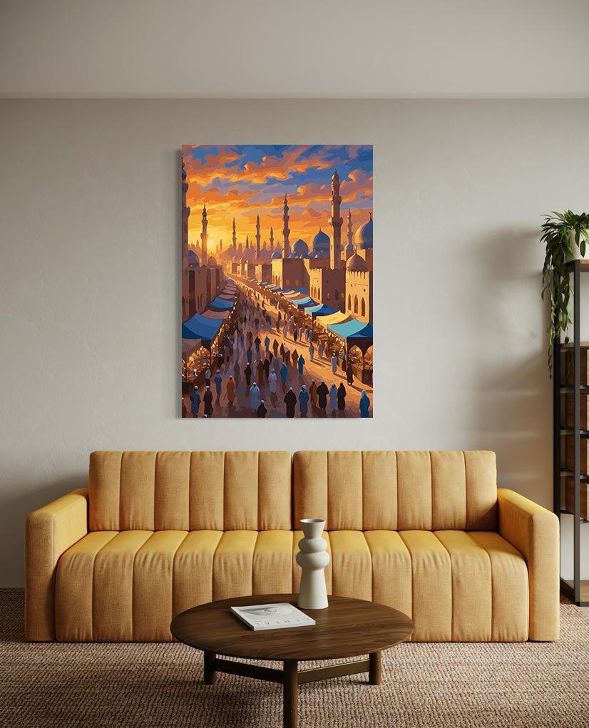 Set Pictură pe numere – Orientul Mijlociu La Apus 6368