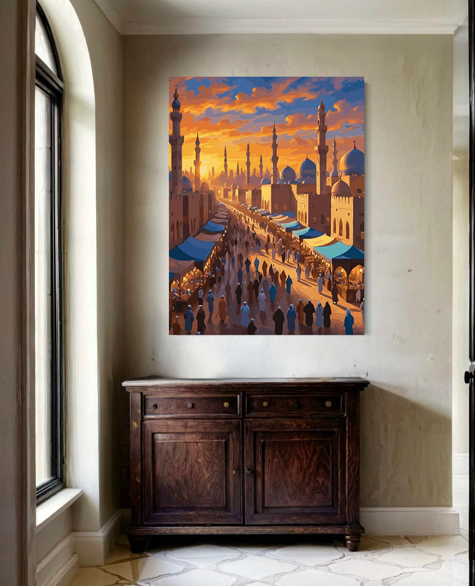 Set Pictură pe numere – Orientul Mijlociu La Apus 6368