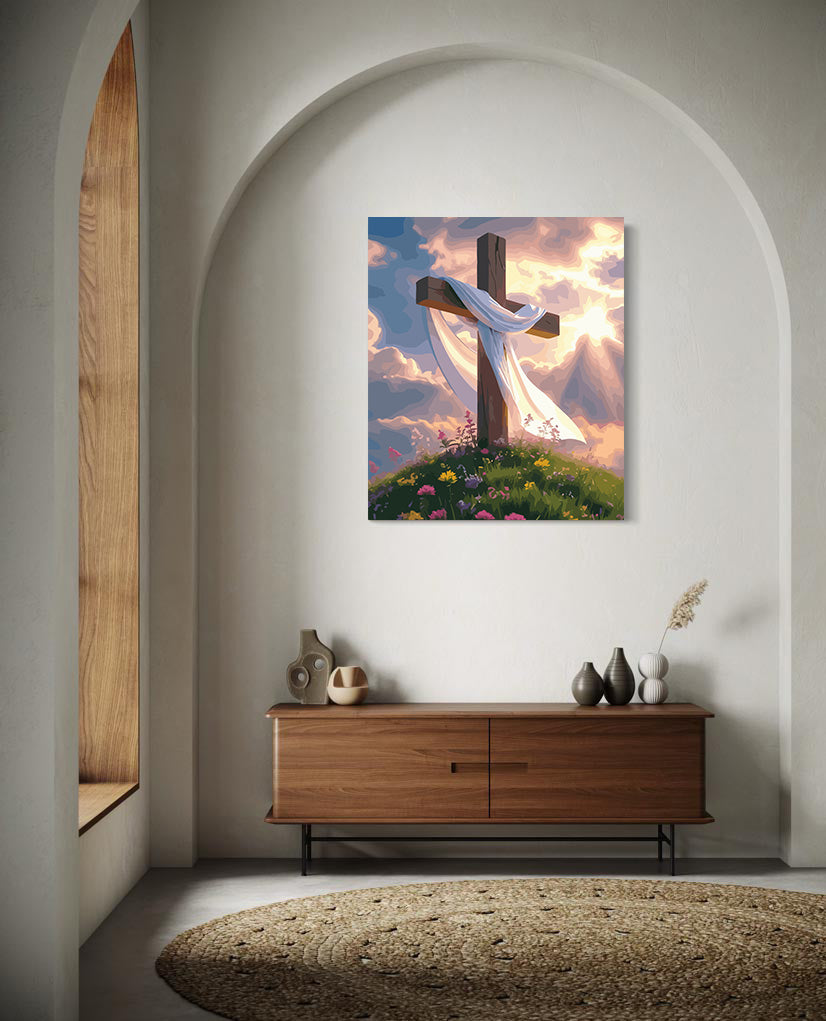 Set Pictură pe numere – Învierea Domnului 6369