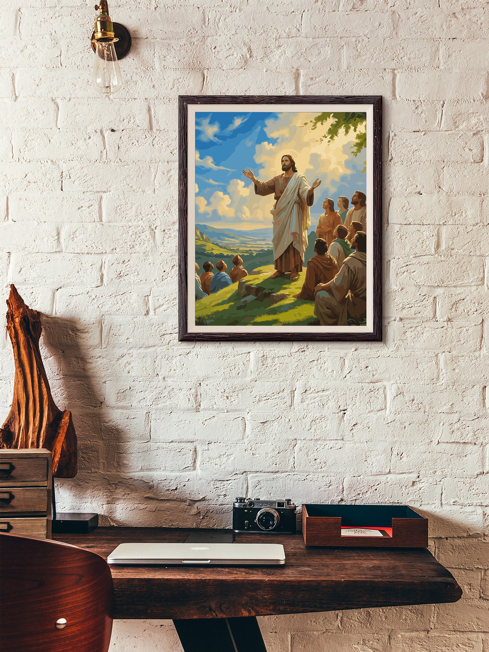 Set Pictură pe numere – Predica De Pe Munte 6387