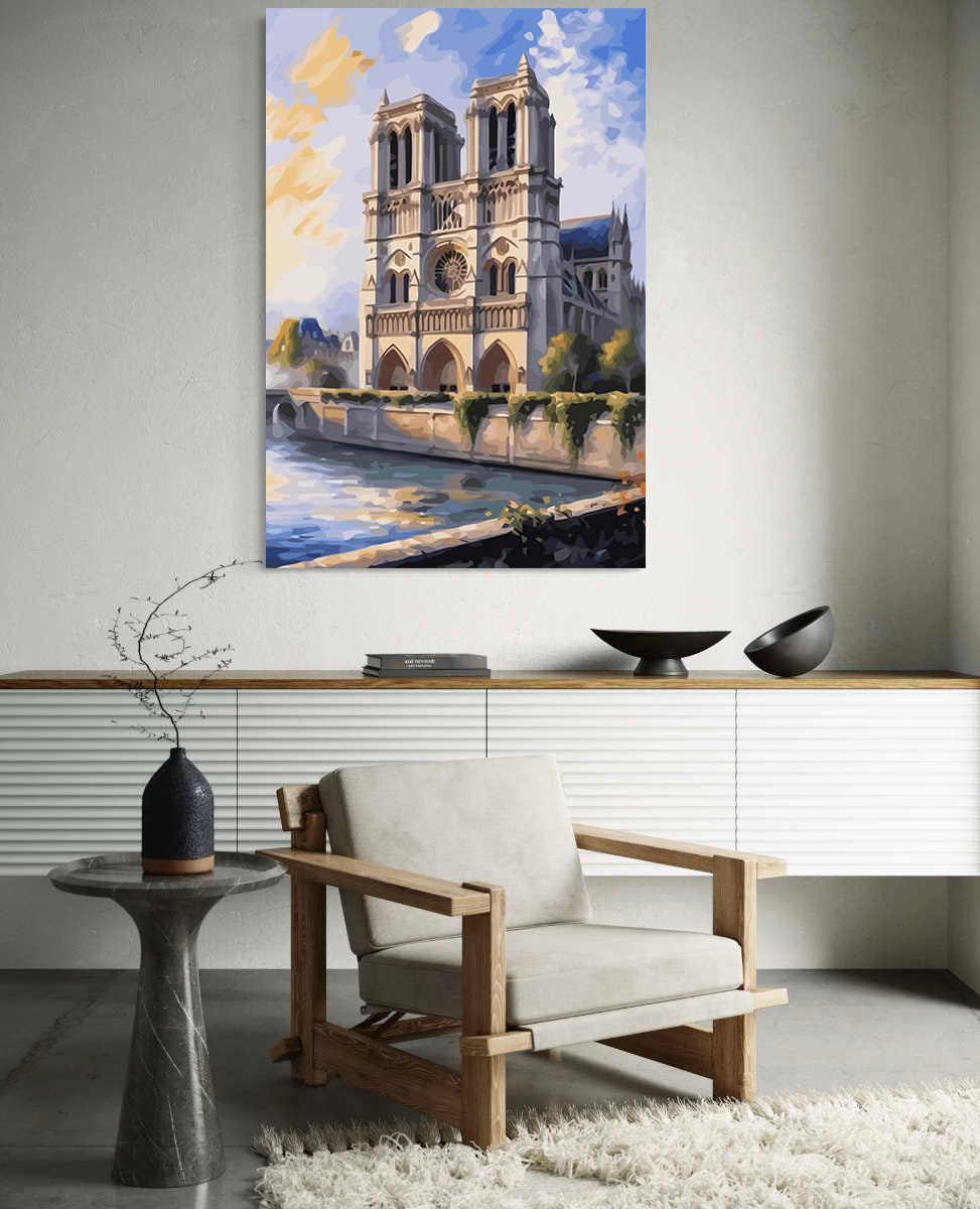 Set Pictură pe numere – Catedrala Notre Dame 6400