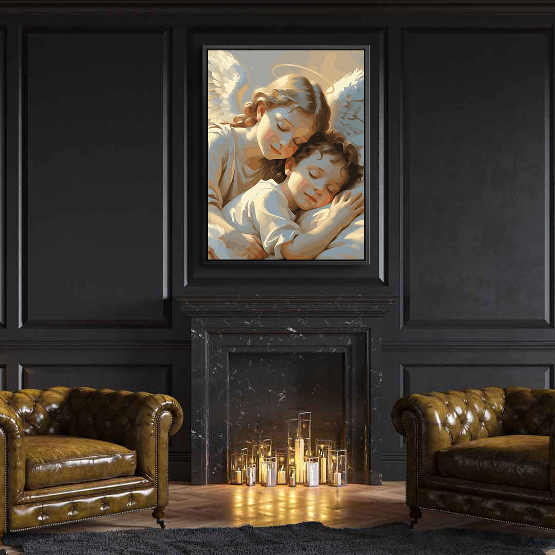 Set Pictură pe numere – Ocrotire Divină 6403