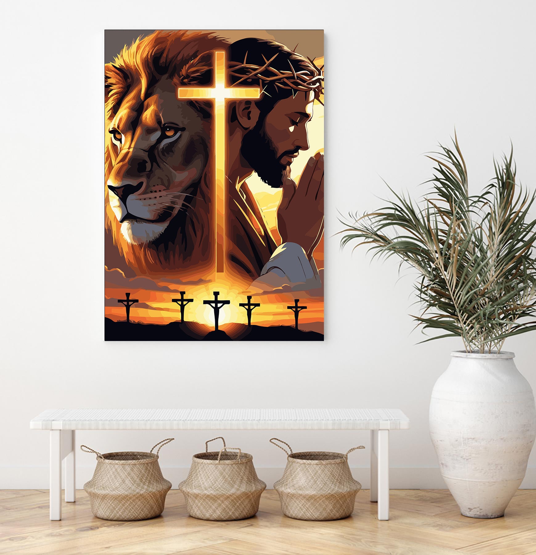 Set Pictură pe numere – Leul Din Seminția Lui Iuda 6408