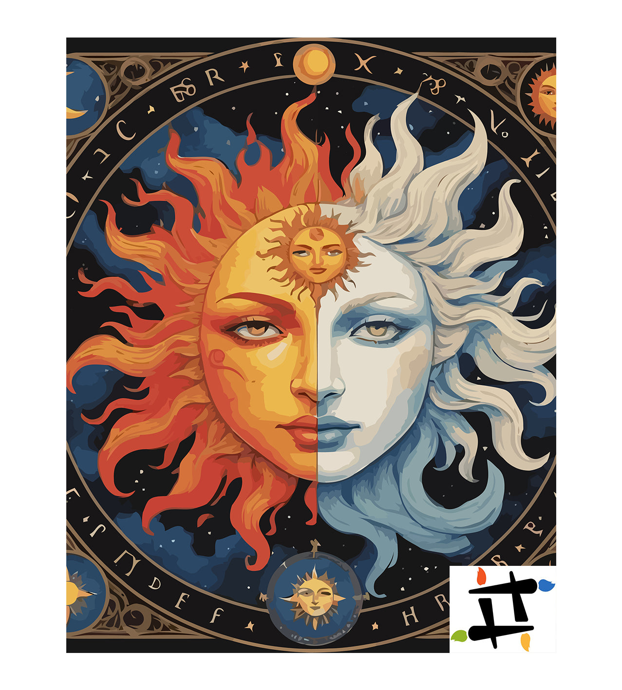 Set Pictură pe numere – Dansul Cosmic 6409