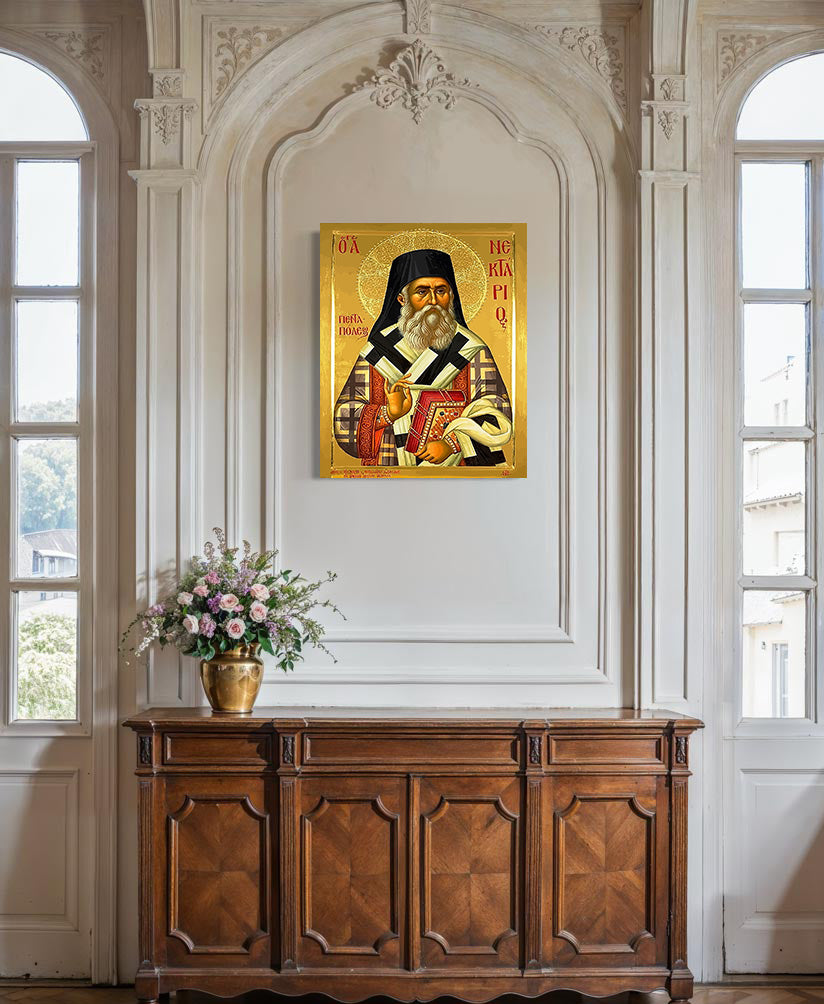 Set Pictură pe numere – Sfântul Nectarie De Eghina 6419