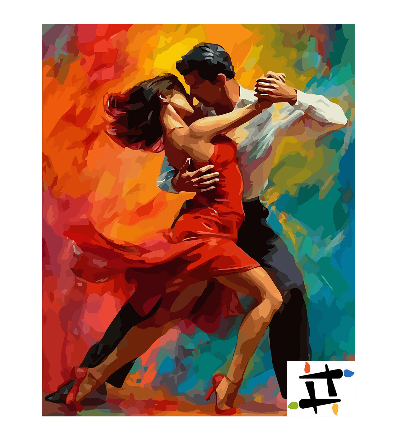 Set Pictură pe numere – Dans Pansional 6422