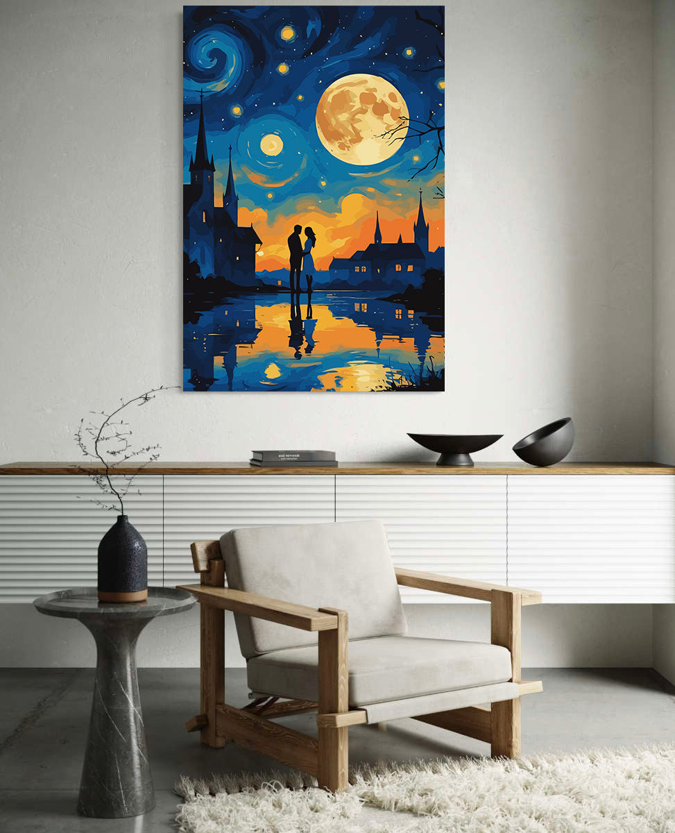 Set Pictură pe numere – Sub Lumina Lunii 6440