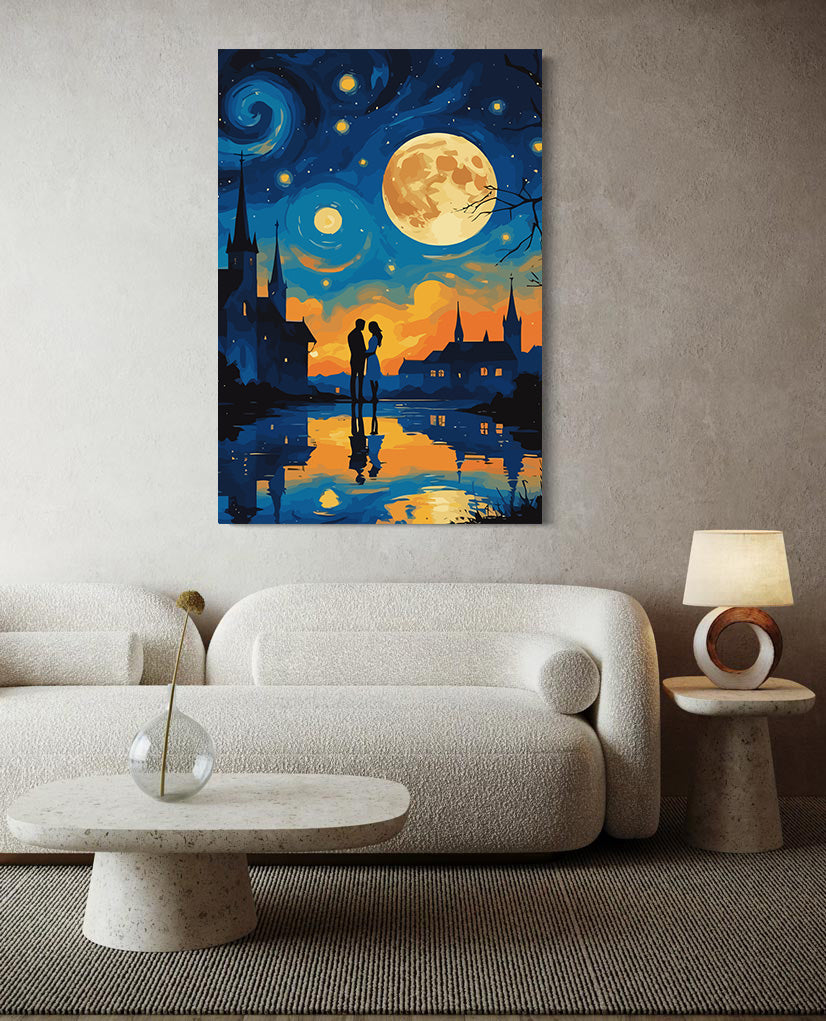 Set Pictură pe numere – Sub Lumina Lunii 6440