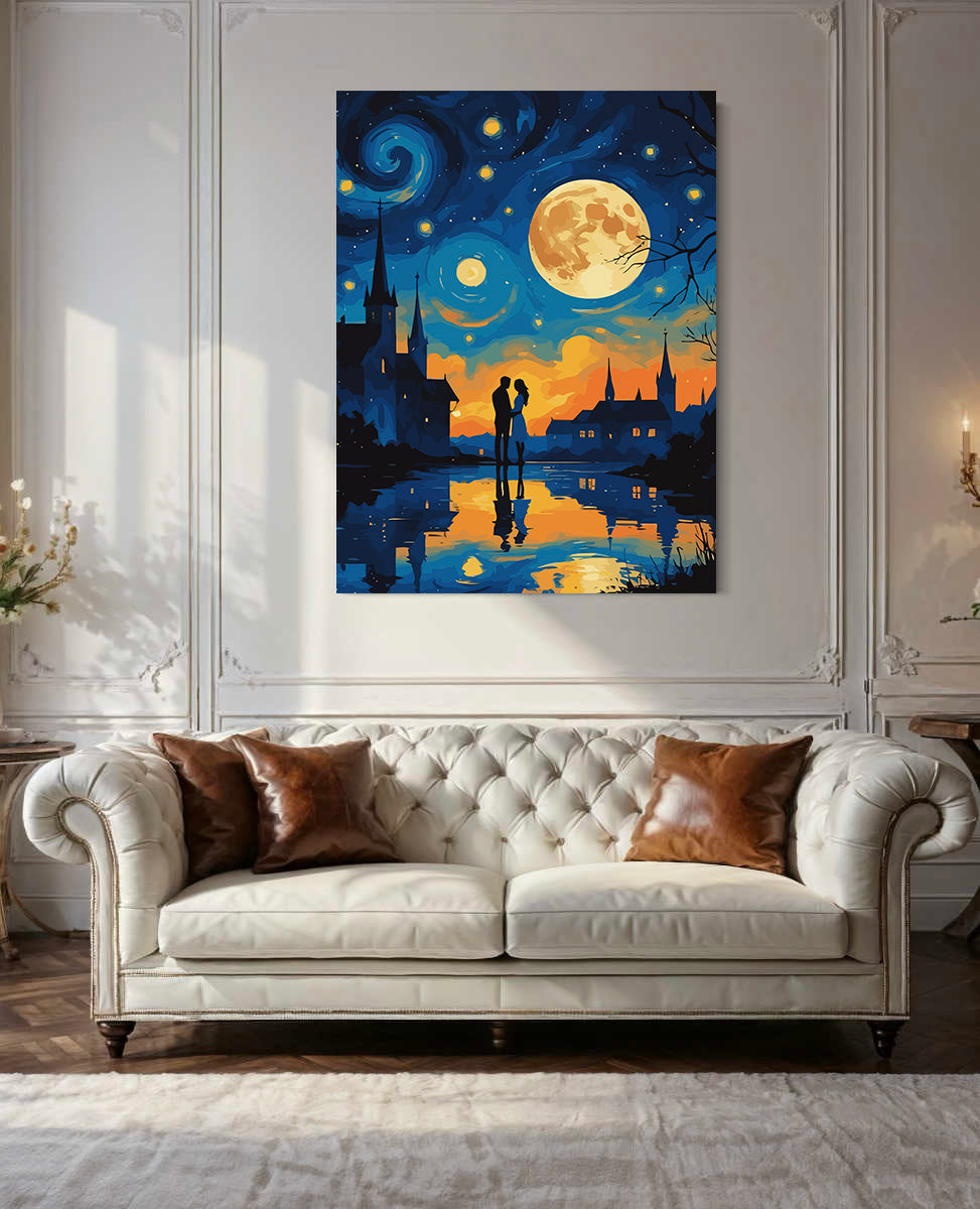 Set Pictură pe numere – Sub Lumina Lunii 6440