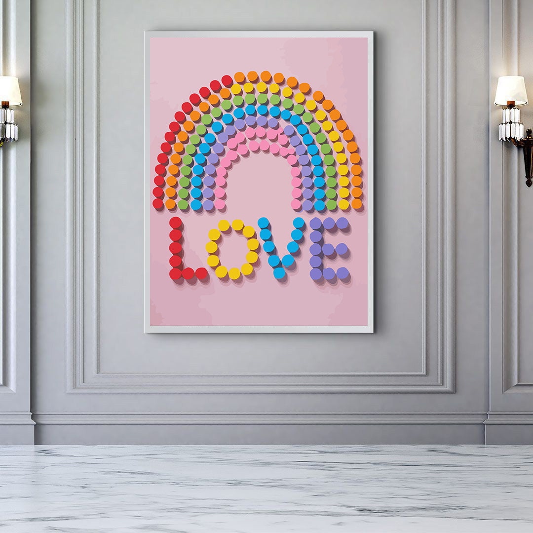 Set Pictură pe numere – Love 6446