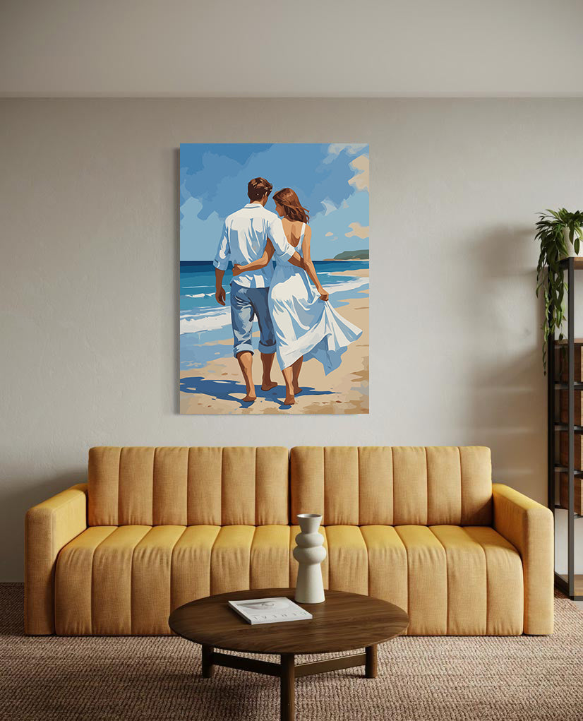 Set Pictură pe numere – Vacanță În Cuplu 6452