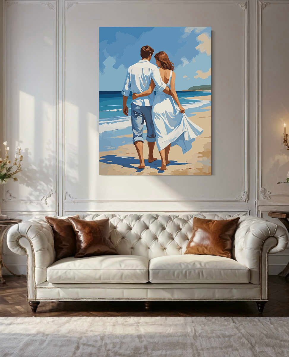 Set Pictură pe numere – Vacanță În Cuplu 6452