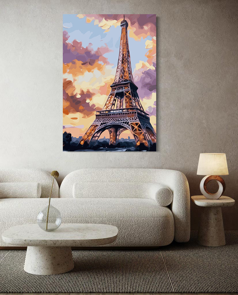 Set Pictură pe numere – Turnul Eiffel 6454