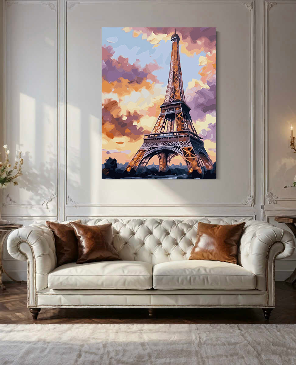 Set Pictură pe numere – Turnul Eiffel 6454