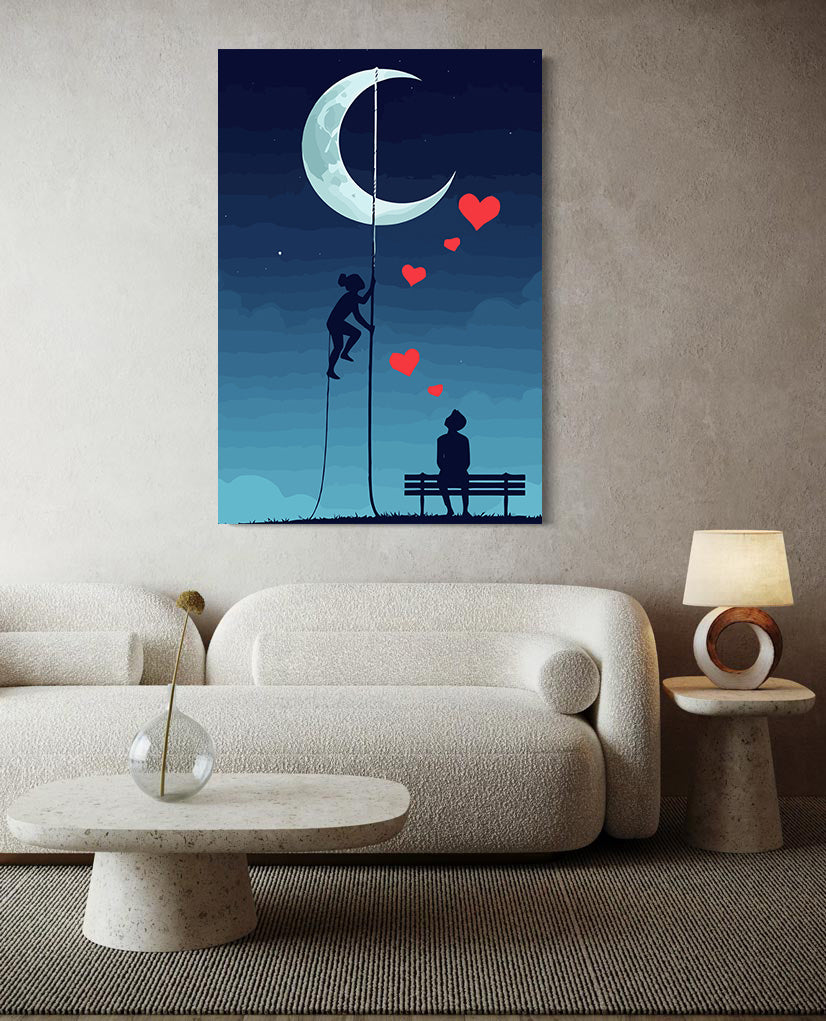 Pictura pe Numere – Pana La Luna si inapoi 6459