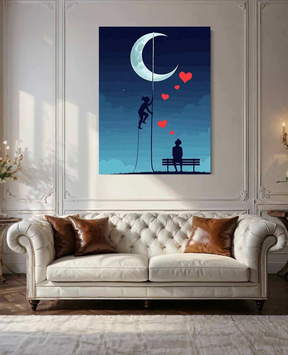 Pictura pe Numere – Pana La Luna si inapoi 6459