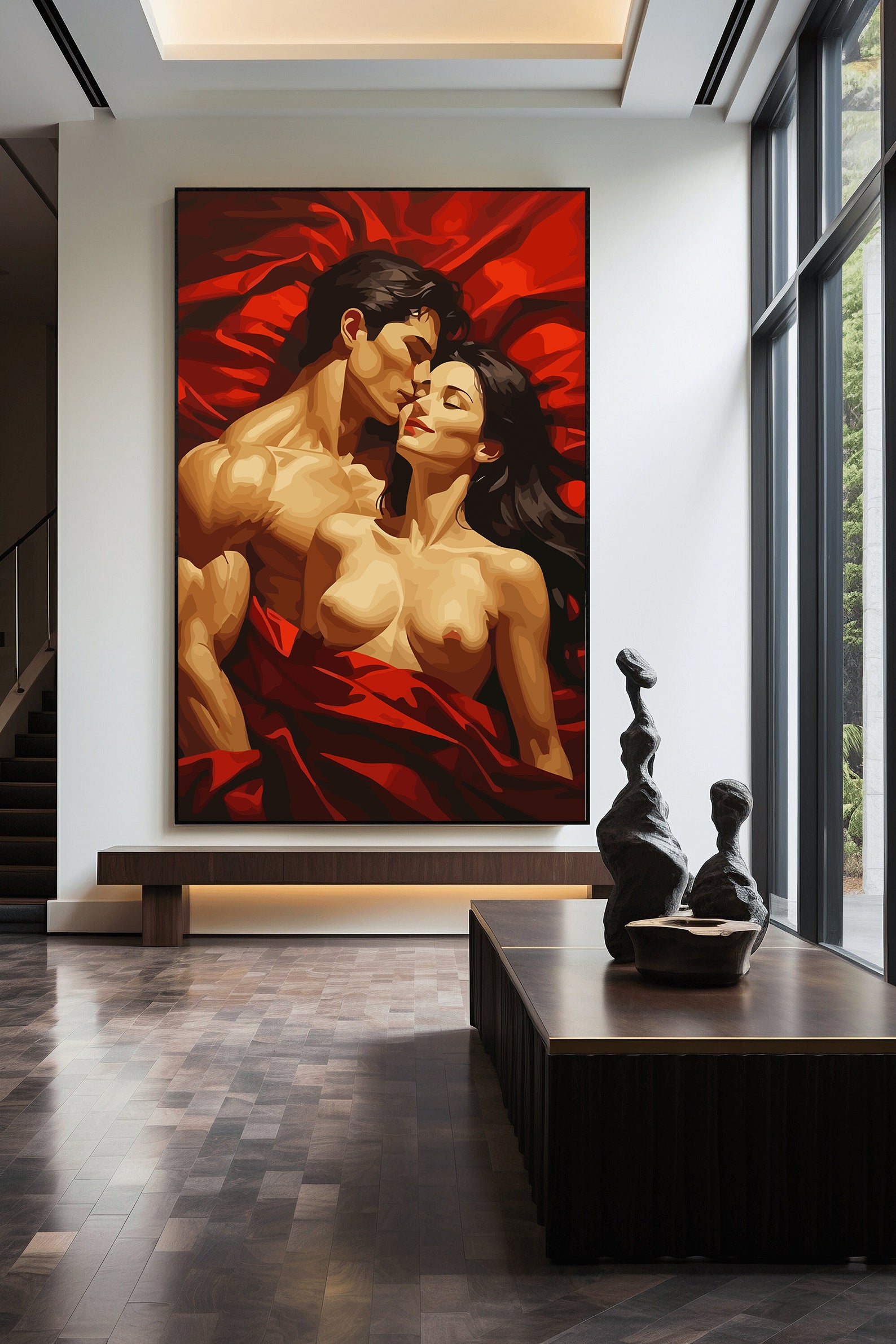 Set Pictură pe numere – Cuplu Sensual 6460