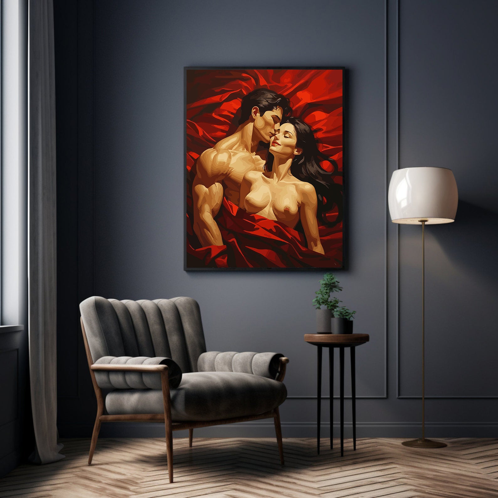 Set Pictură pe numere – Cuplu Sensual 6460