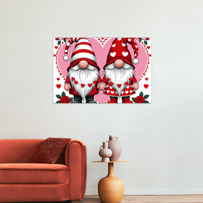 Set Pictură pe numere – Gnome In Love 6462