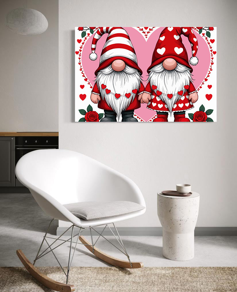 Set Pictură pe numere – Gnome In Love 6462