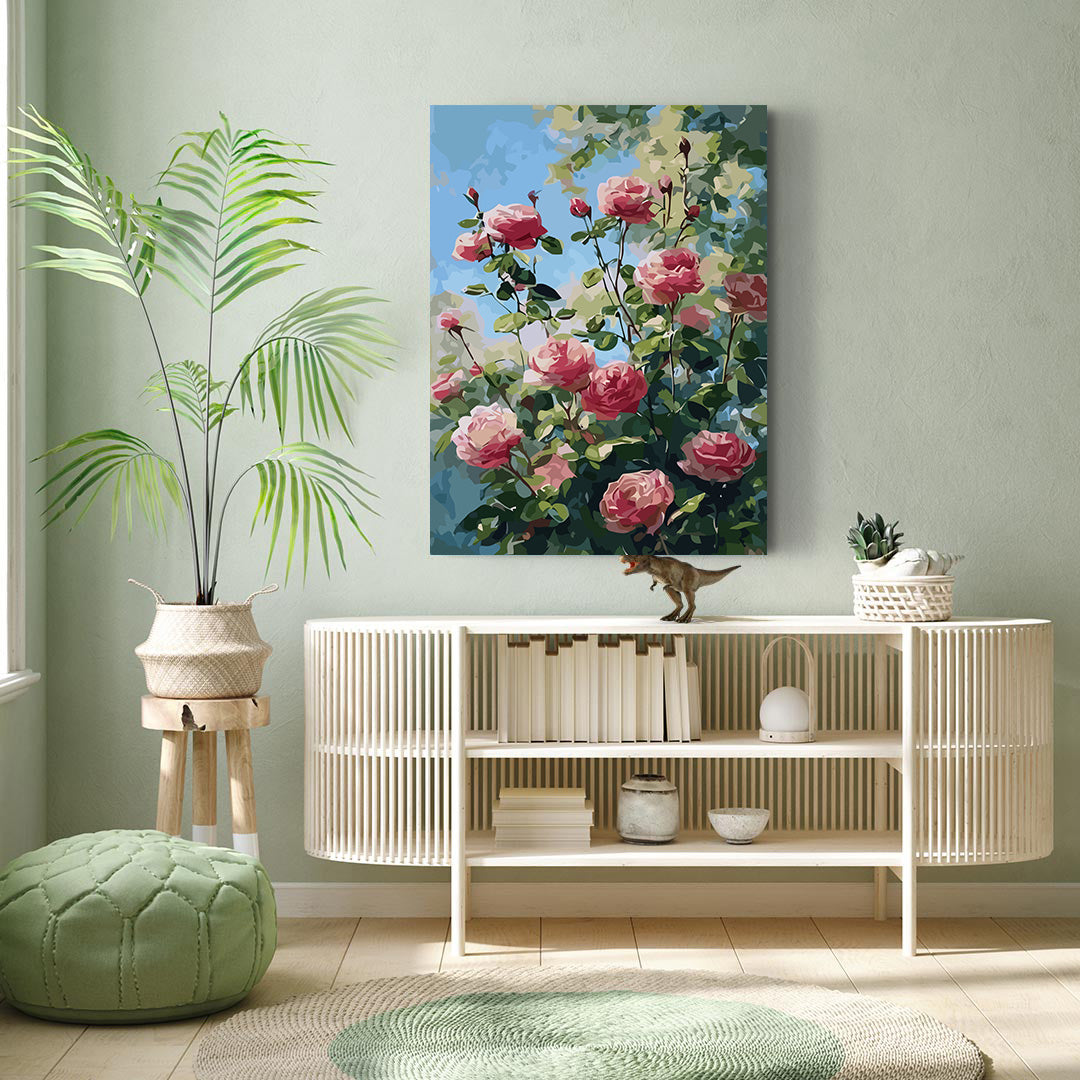Pictura pe Numere – soapte de catifea in adiere 6493