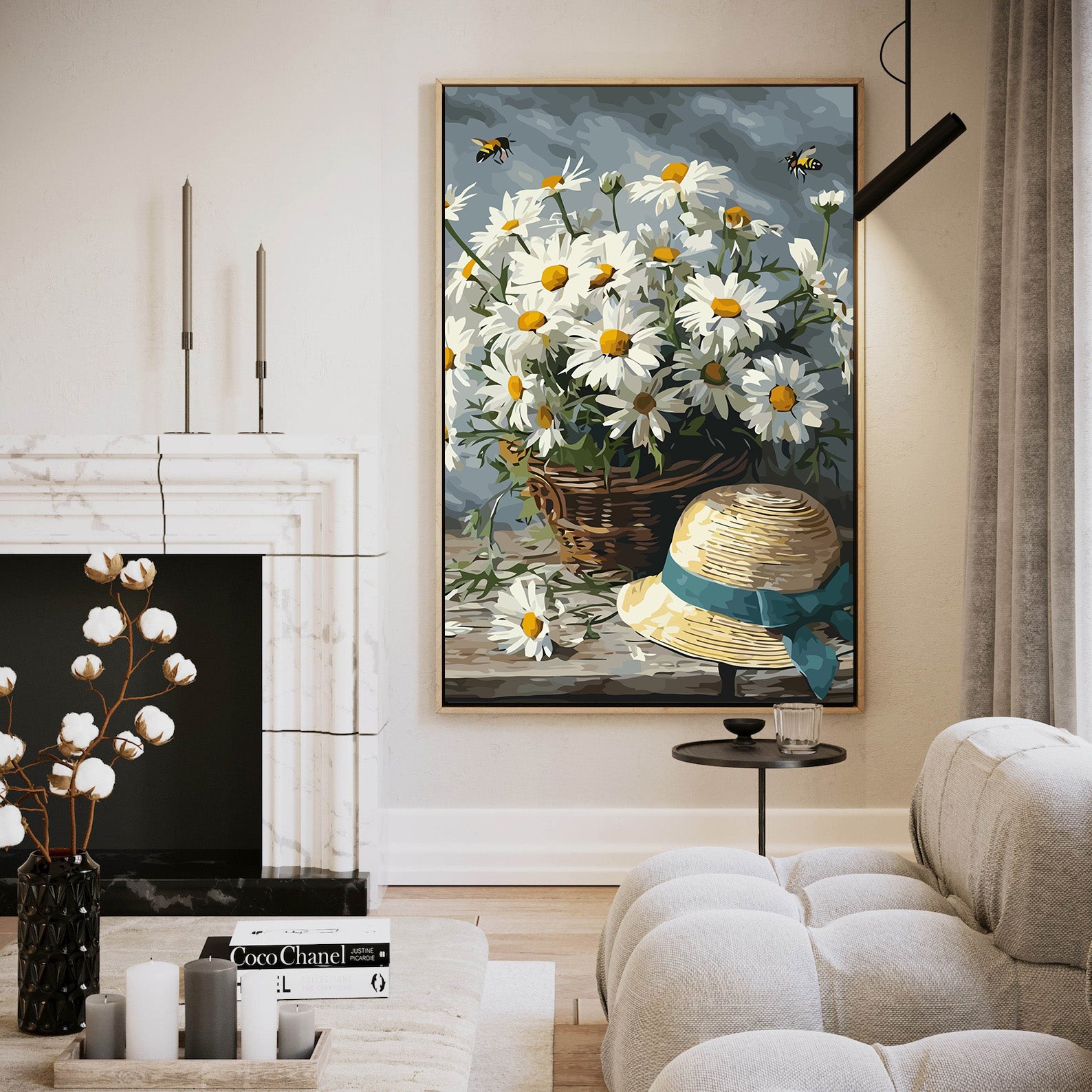 Pictura pe Numere Country Daisies 6503