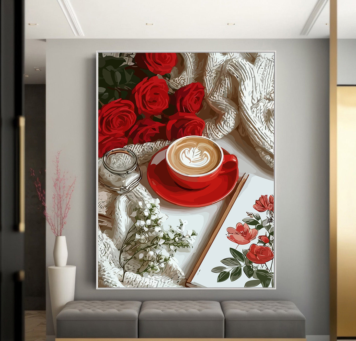 Pictura pe Numere Scena Romantica 6504