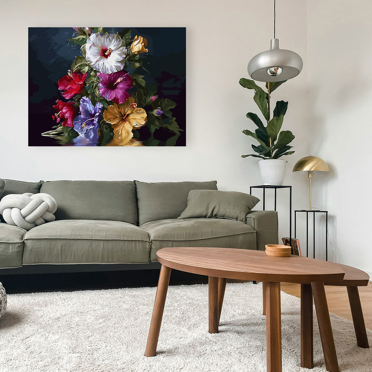 Pictura pe Numere – Simfonia petalelor 6523