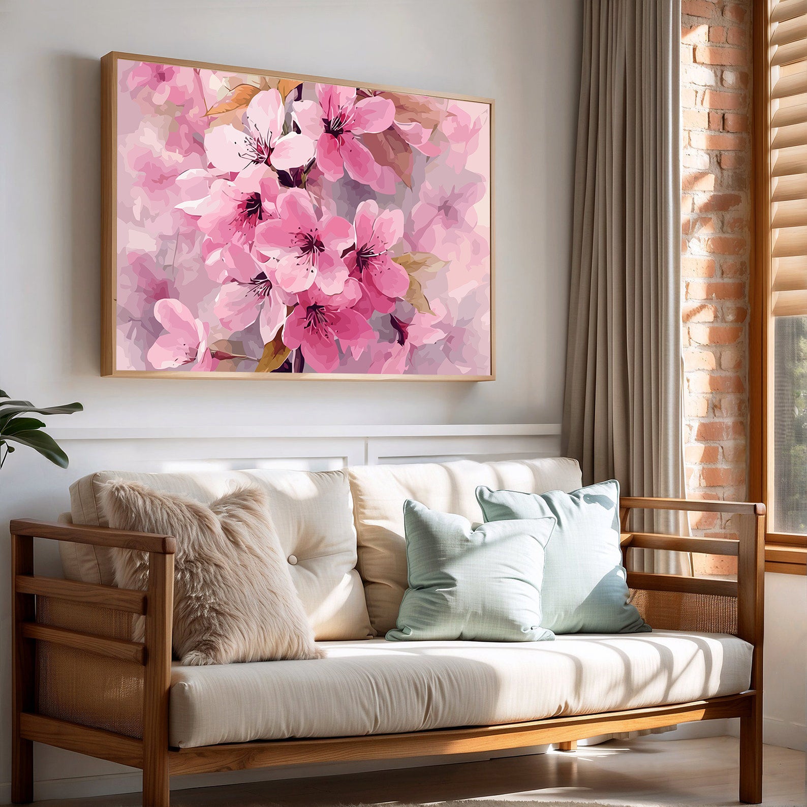 Pictura pe Numere – Flori de Sakura 6532