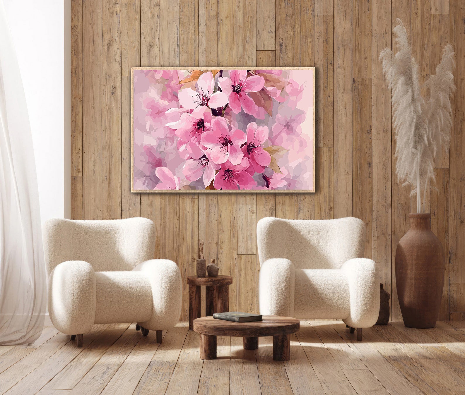Pictura pe Numere – Flori de Sakura 6532
