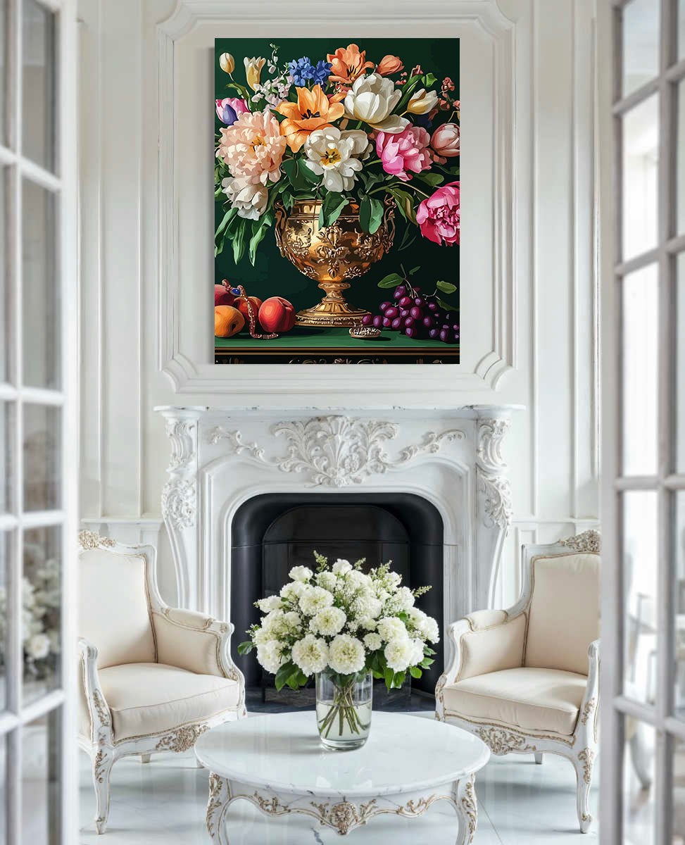 Pictura pe Numere – Opulenta florala 6534