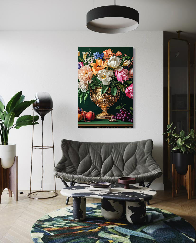 Pictura pe Numere – Opulenta florala 6534