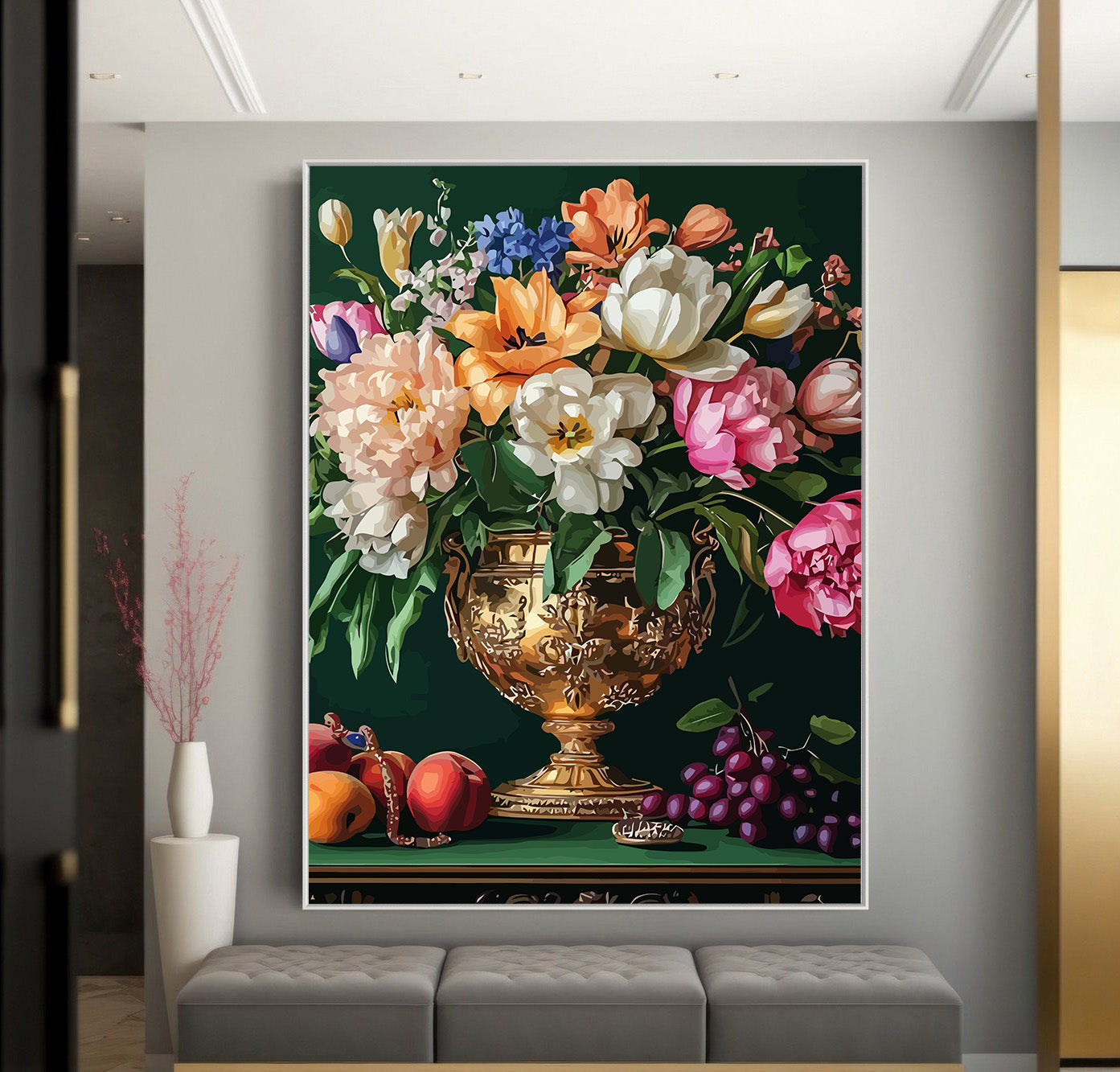 Pictura pe Numere – Opulenta florala 6534