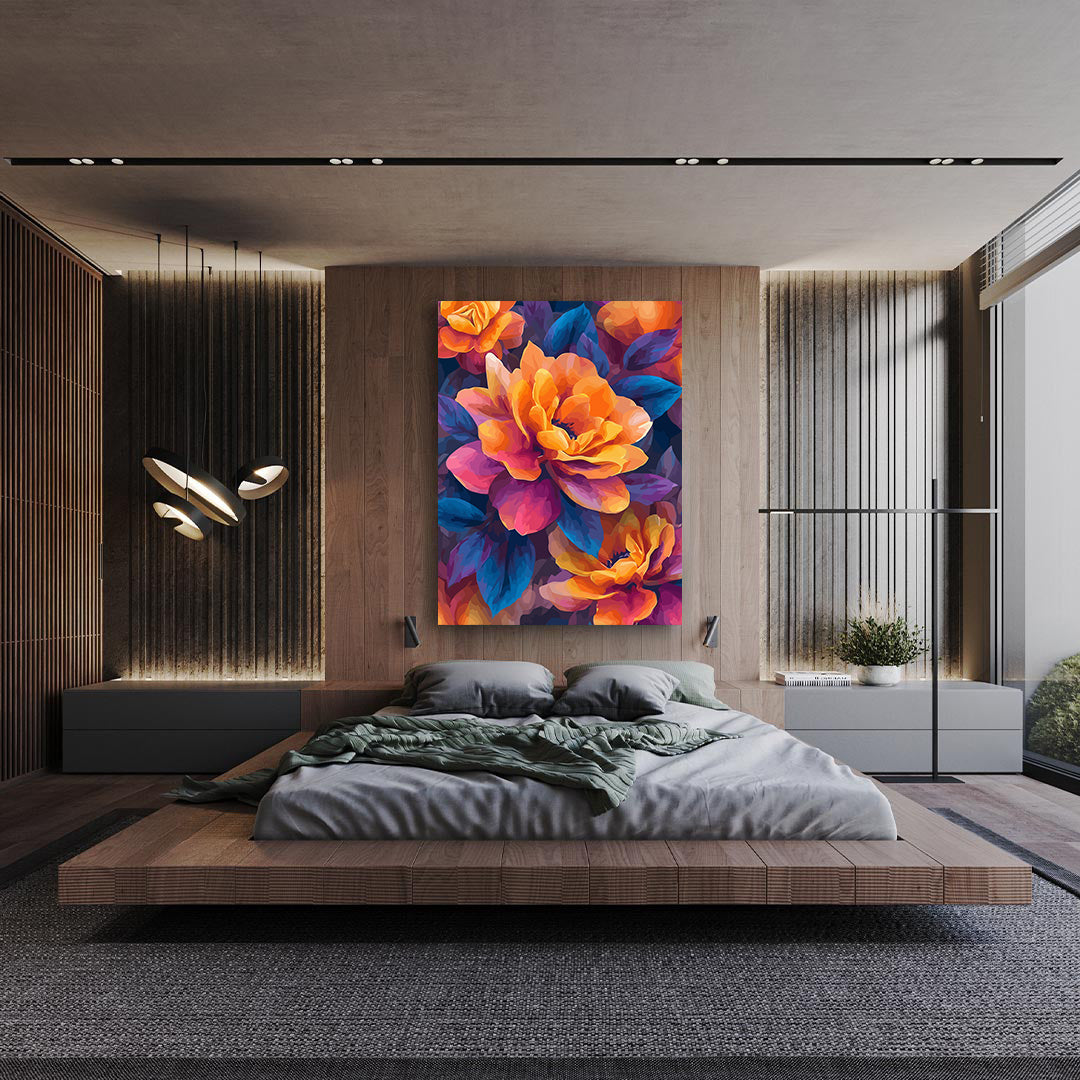 Pictura pe Numere – Dalii colorate 6536