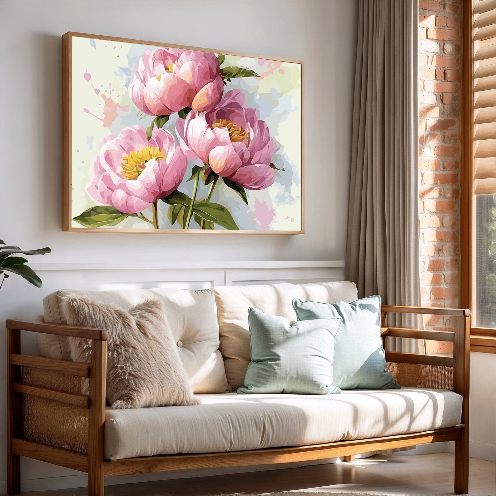 Pictura pe Numere – Triada Bujorilor 6541