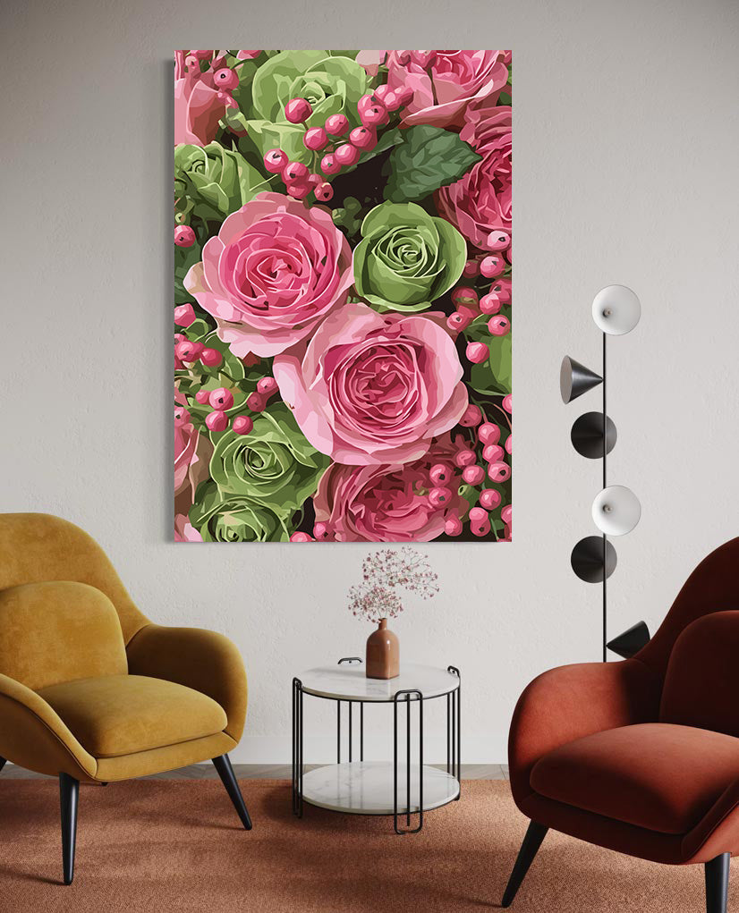 Pictura pe Numere – Buchet de Primavara 6543