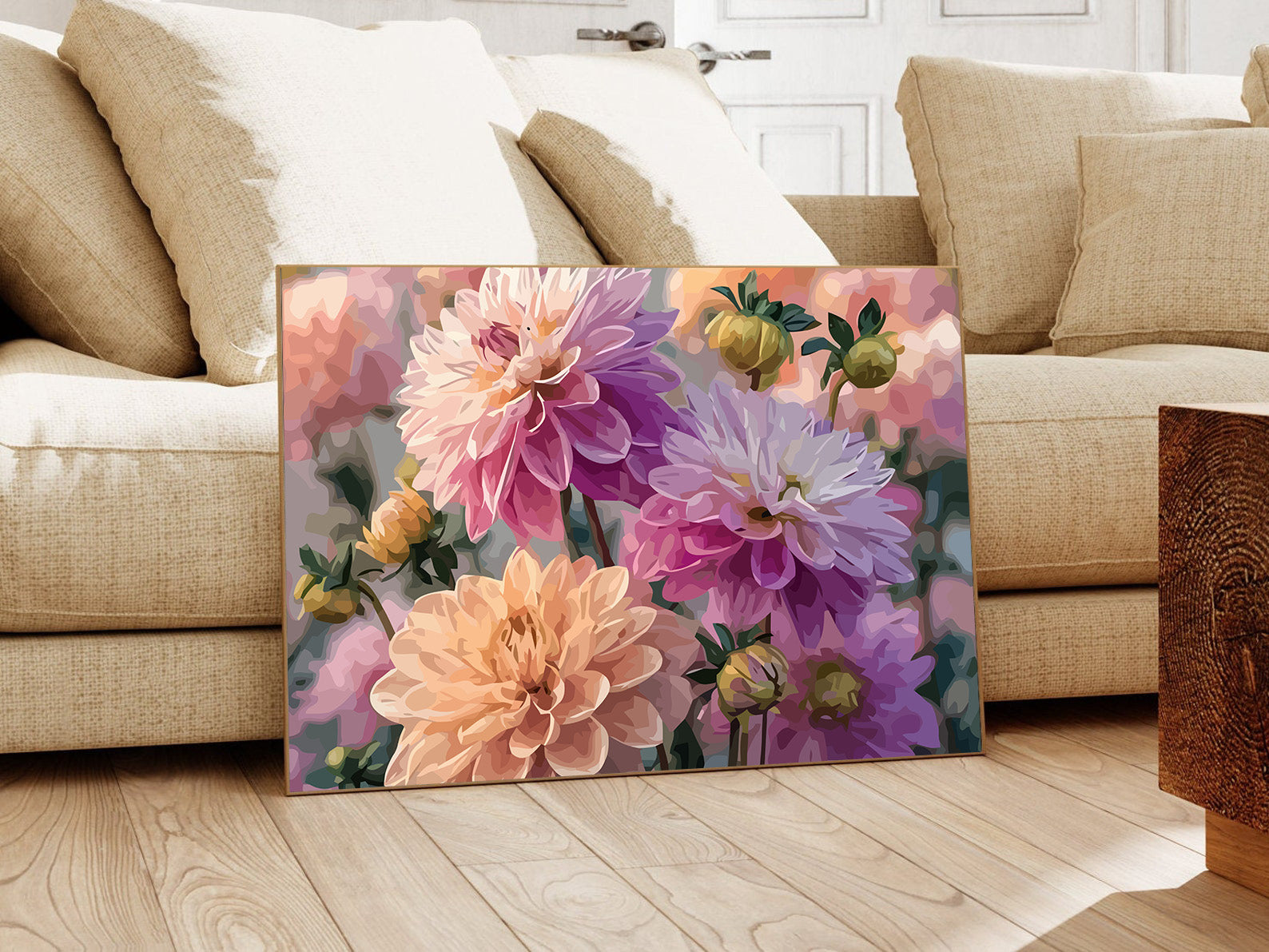Pictura pe Numere – Contrast de Amurg 6547