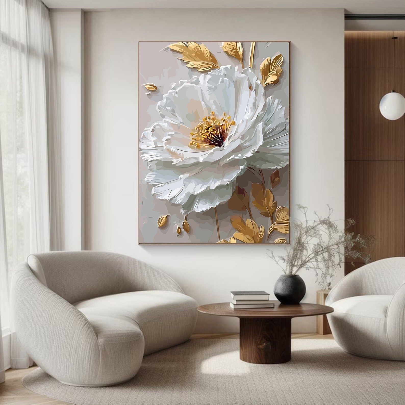 Pictura pe Numere – Rafinament in Alb 6550