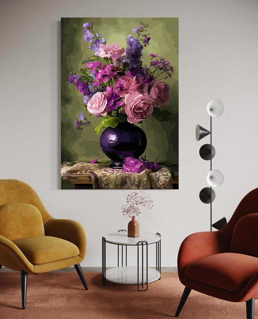 Pictura pe Numere – Ganduri Catifelate 6556