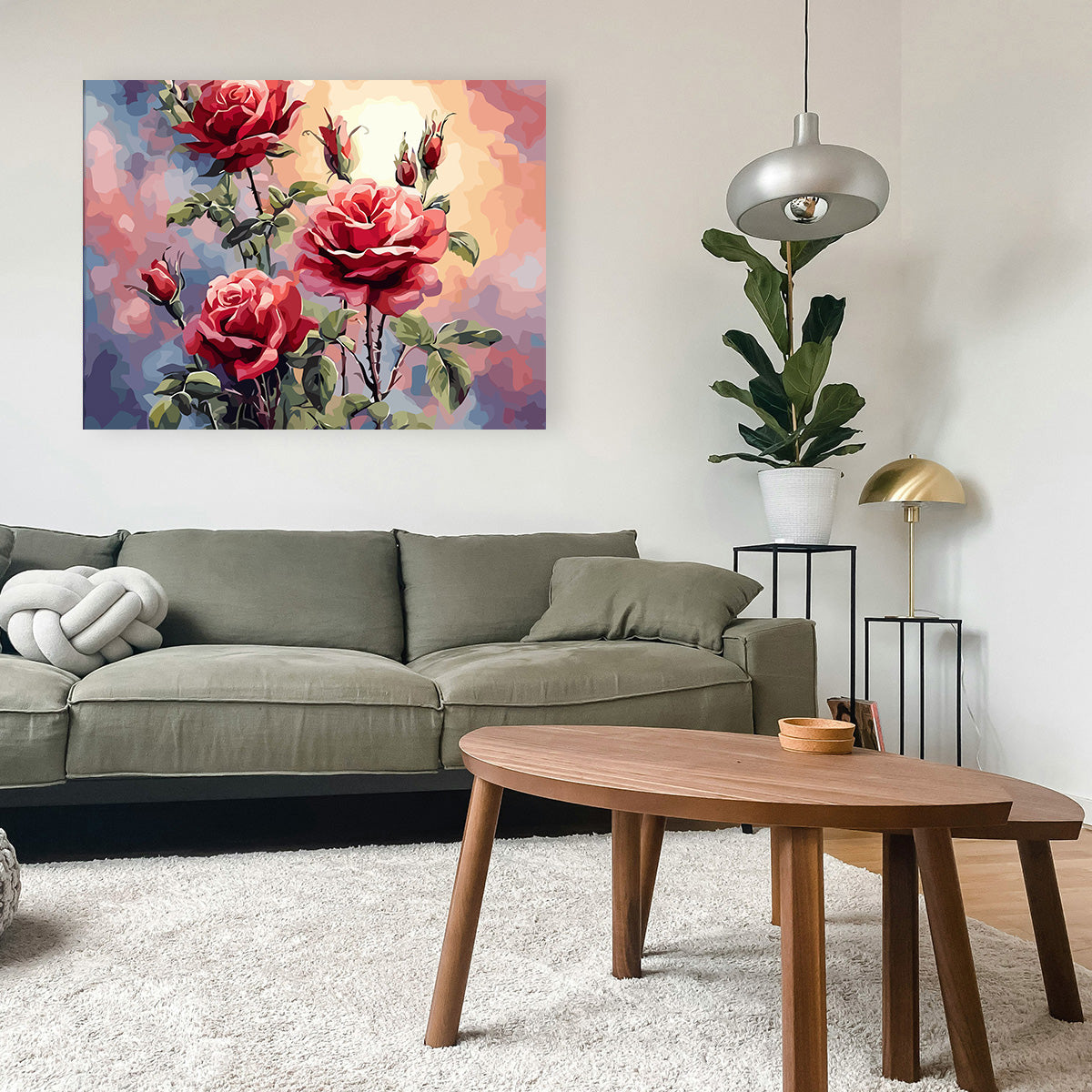 Pictura pe Numere – Sarutul Soarelui 6559