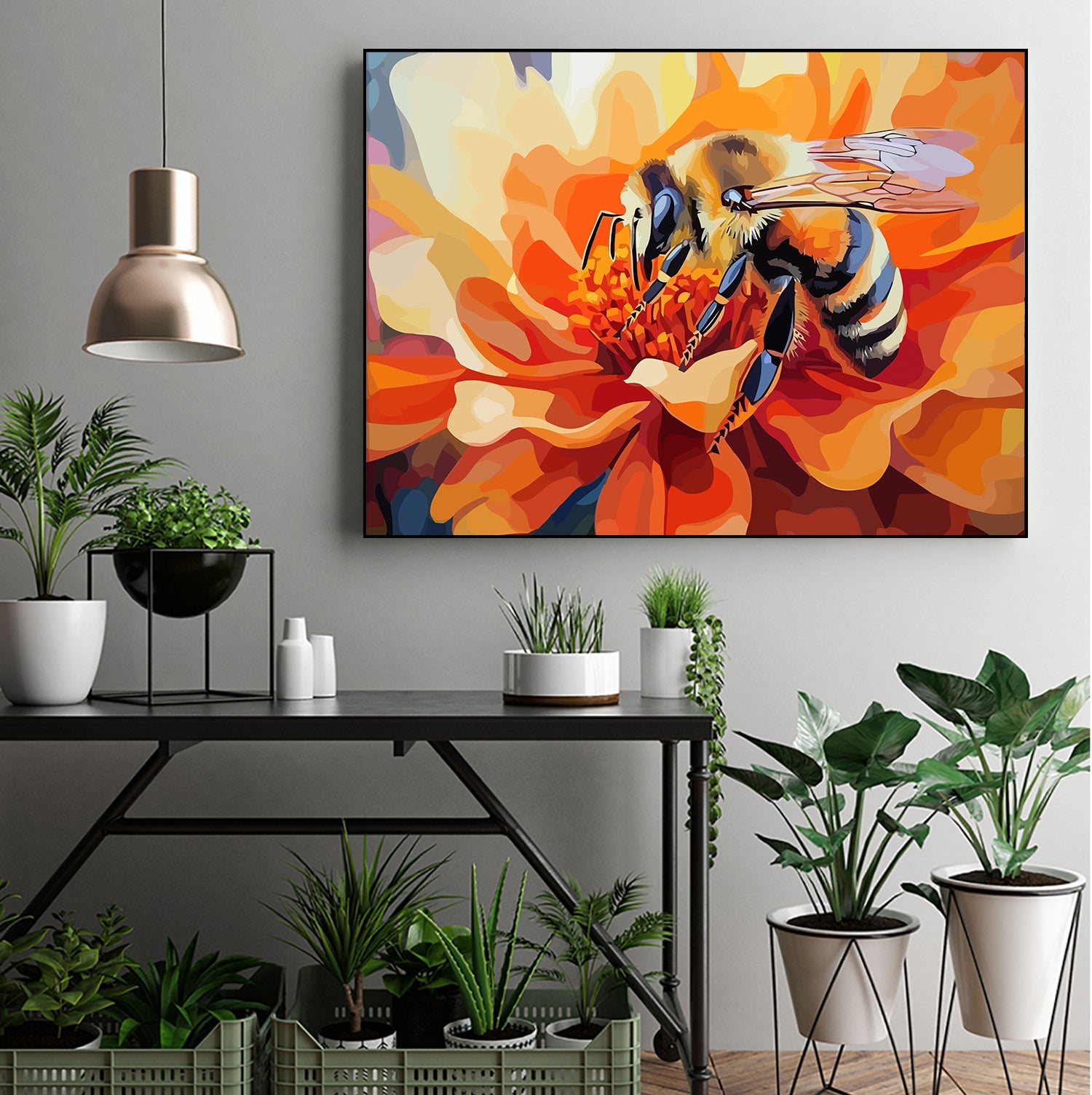 Pictura pe Numere – Polenizarea 6561
