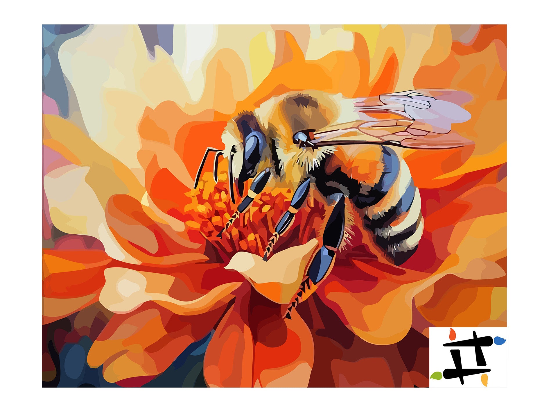 Pictura pe Numere – Polenizarea 6561