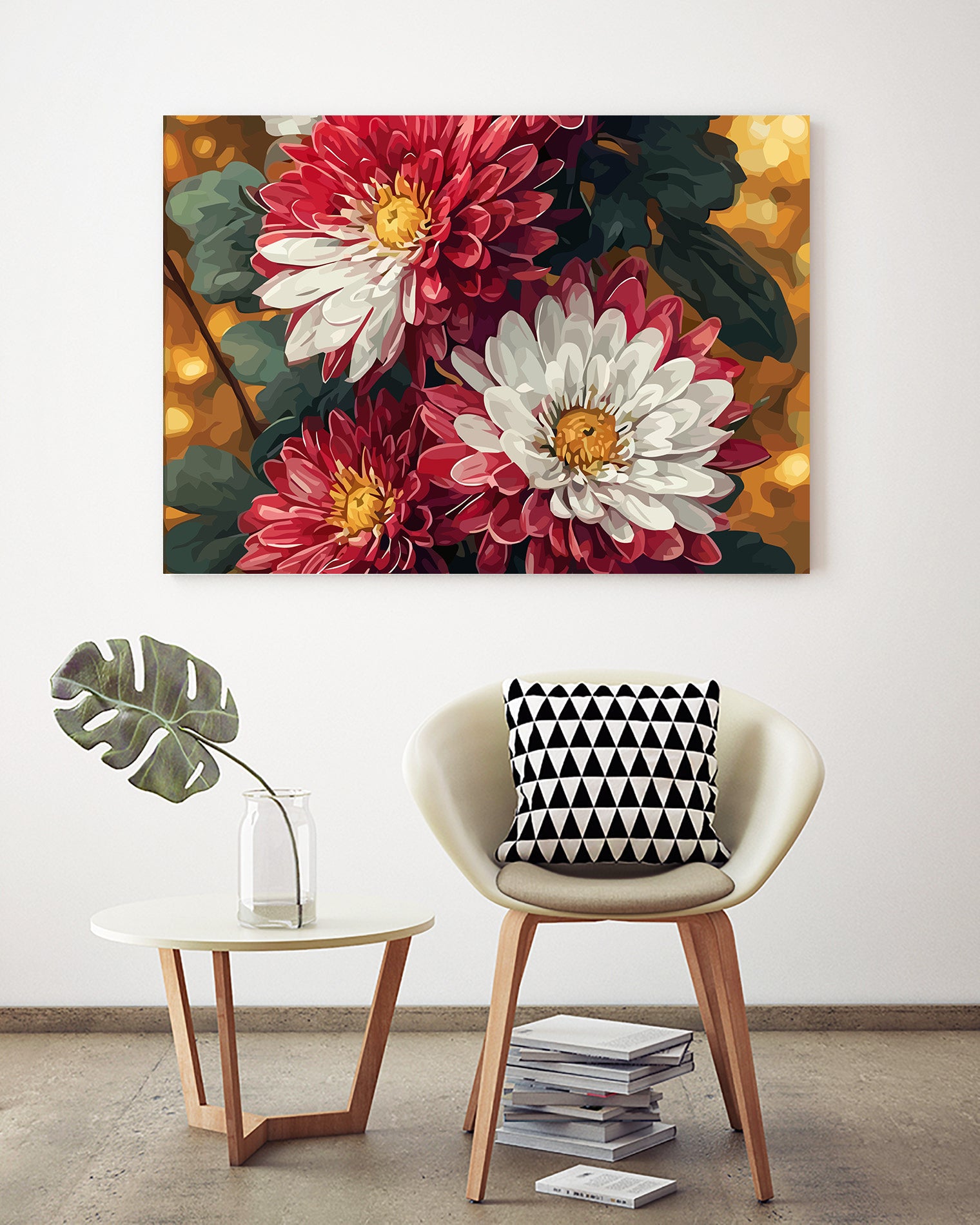 Pictura pe Numere – Petale in Straturi 6563