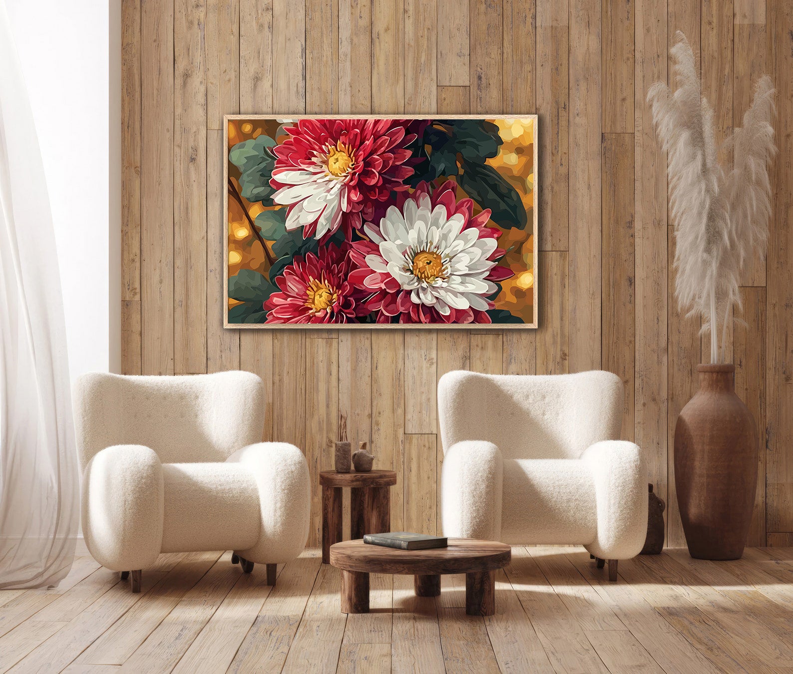 Pictura pe Numere – Petale in Straturi 6563