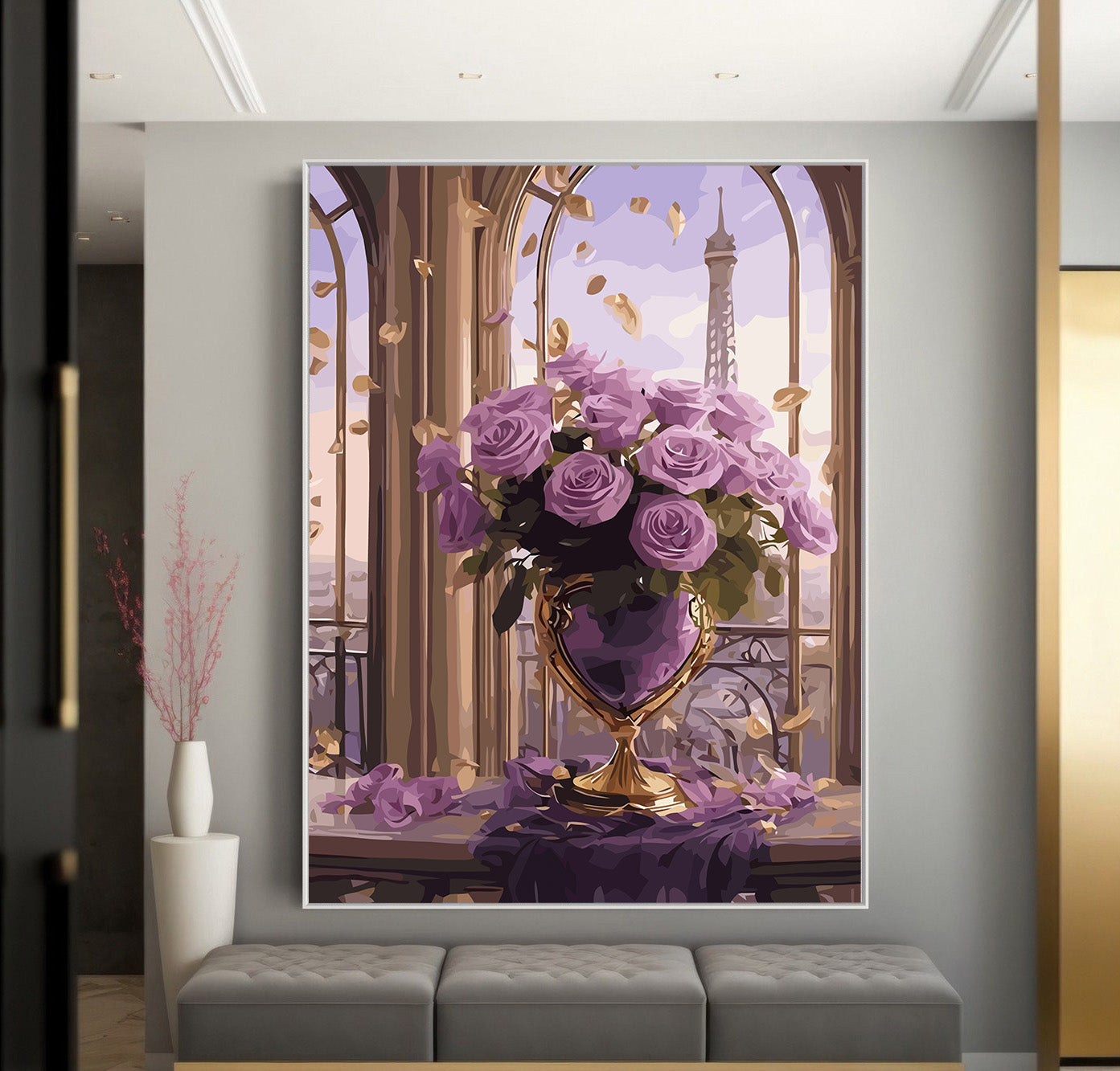 Pictura pe Numere – Dimineata la Paris 6568